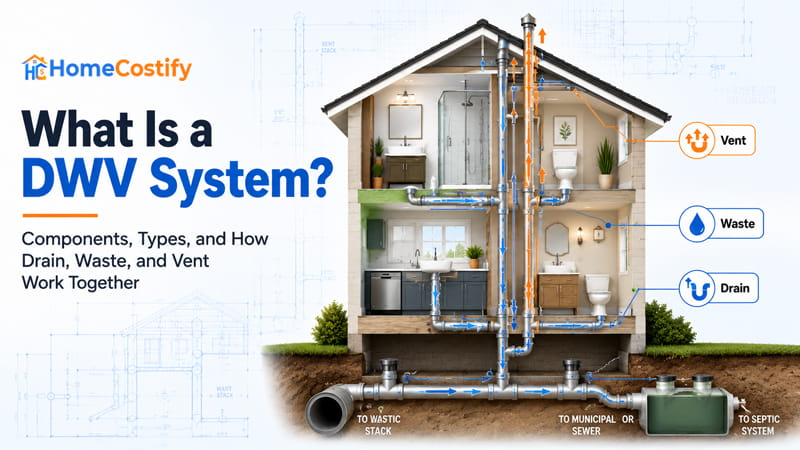 What Is a DWV System? Components, Types, and How Drain, Waste, and Vent Work Together