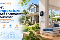 Best Temperature to Set Thermostat in Summer: Home, Sleep, Away and Vacation Settings