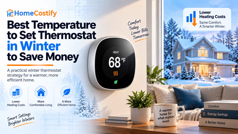 Best Temperature to Set Thermostat in Winter to Save Money