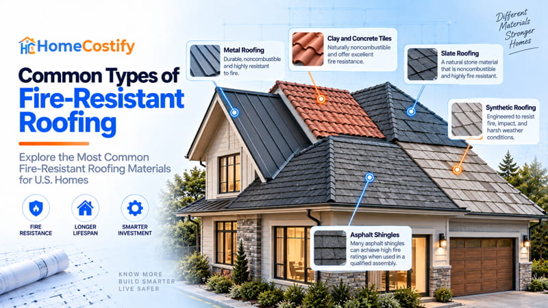 Common Types of Fire-Resistant Roofing