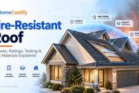 Fire-Resistant Roof: Classes, Ratings, Testing & Best Materials Explained