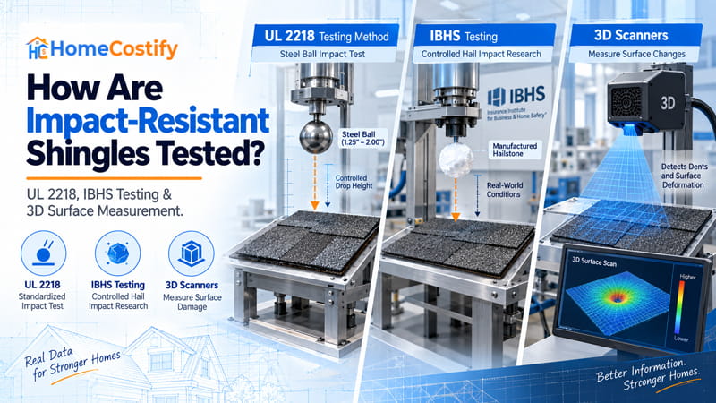 How Are Impact-Resistant Shingles Tested?