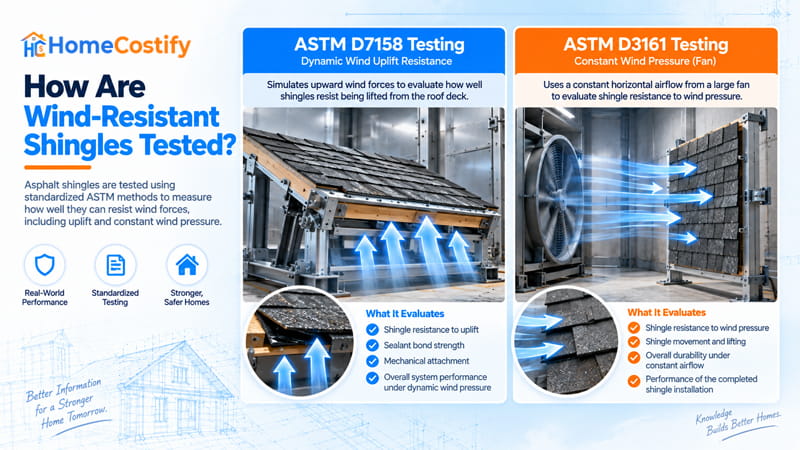 How Are Wind-Resistant Shingles Tested?