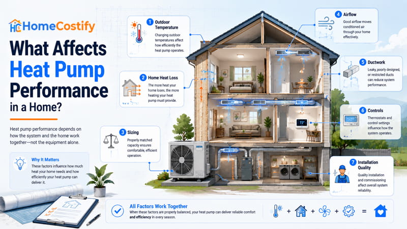What Affects Heat Pump Performance in a Home?