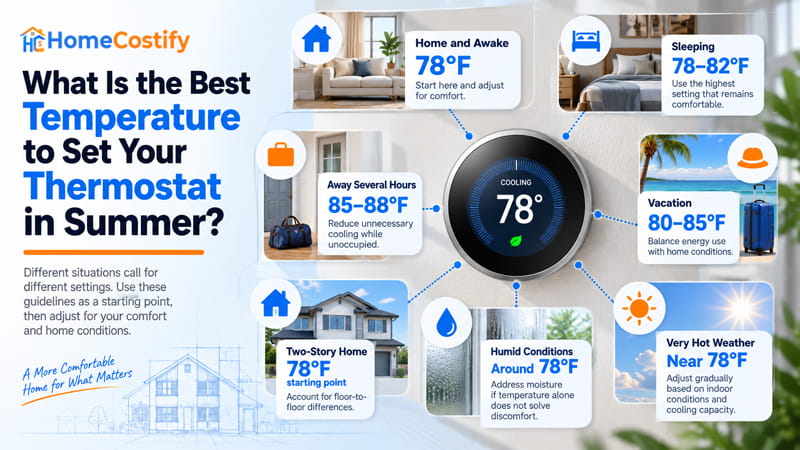What Is the Best Temperature to Set Your Thermostat in Summer?