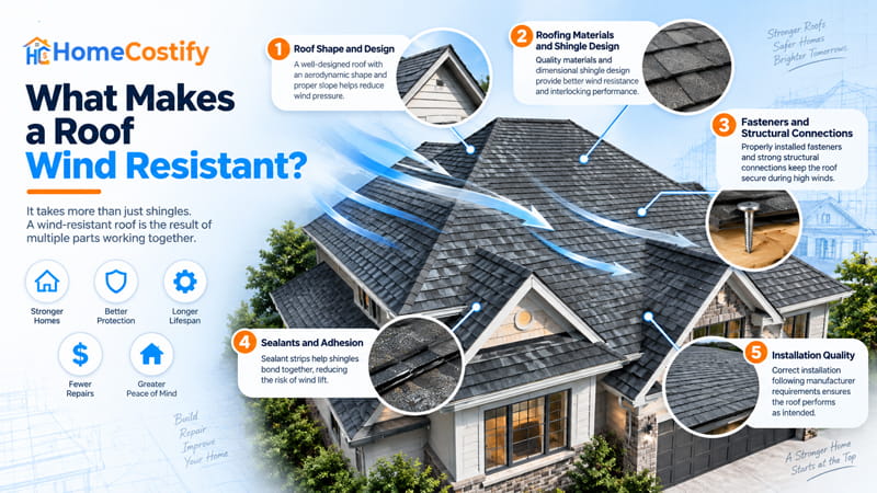 What Makes a Roof Wind Resistant?