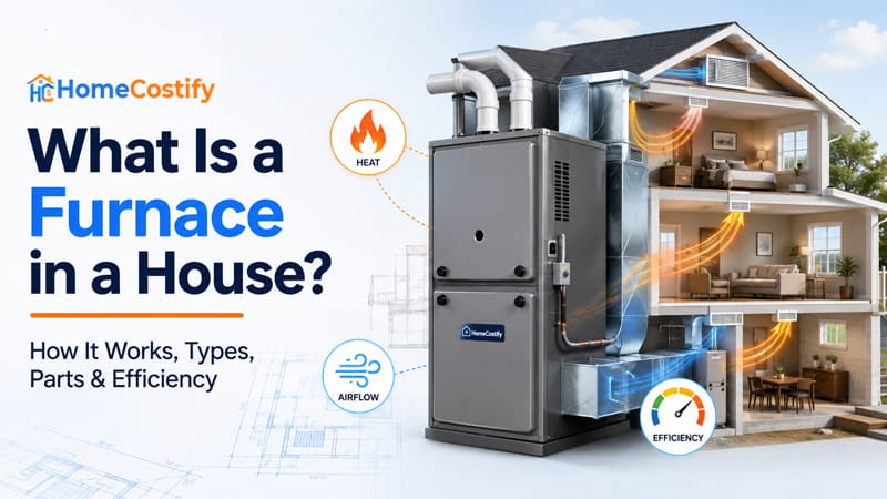 What Is a Furnace in a House? How It Works, Types, Parts & Efficiency