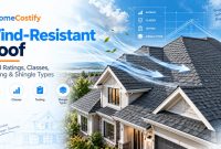 Wind-Resistant Roof: Wind Ratings, Classes, Testing & Shingle Types