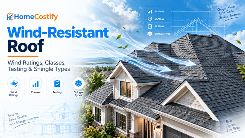 Wind-Resistant Roof: Wind Ratings, Classes, Testing & Shingle Types