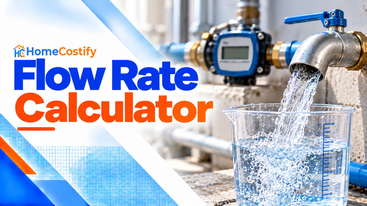 Flow Rate Calculator