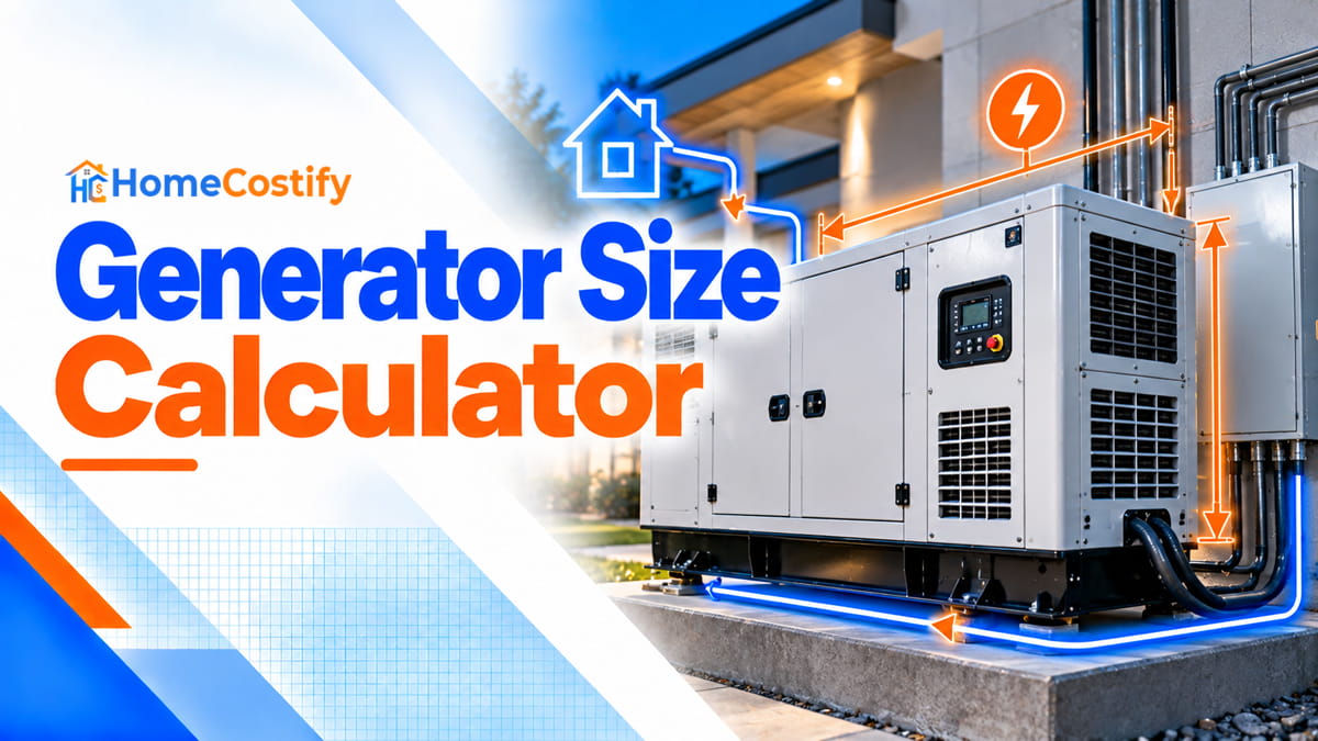 Generator Size Calculator