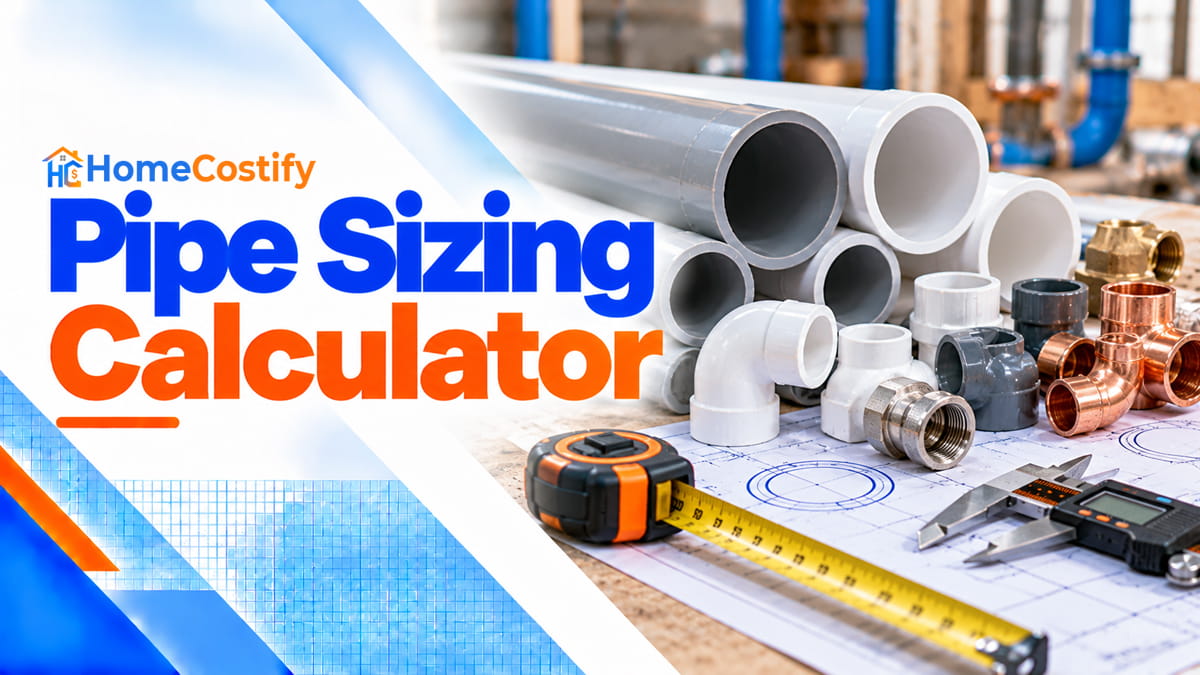 Pipe Sizing Calculator